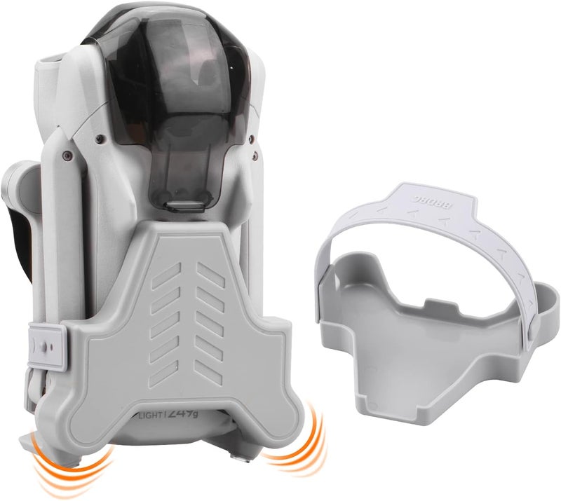 HeiyRC حامل مروحة Mini 3 / Mini 3 Pro، حزام واقي للمروحة، مثبت لتثبيت ملحقات طائرة DJI Mini 3 (رمادي) - Image 1